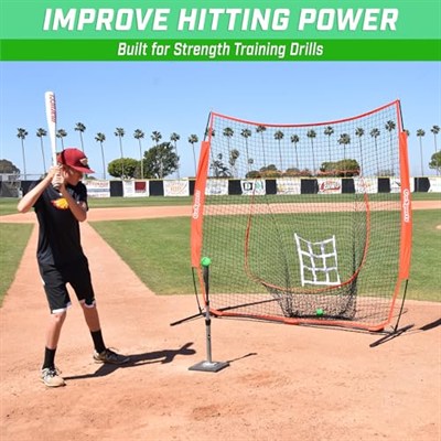 GoSports Ağırlıklı Antrenman Topları - Tüm Beceri Düzeylerine Uygun Vuruş ve Atış Eğitimi - Güç ve Mekaniği Geliştirin, Beyzbol veya Softball Seçin