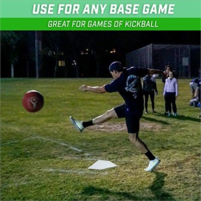 GoSports Beyzbol ve Softbol 5 Parça Taban Seti - Çocuklar ve Yetişkinler için Kauçuk Saha Tabanları