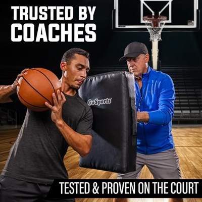 GoSports Premium Blok Pedleri – Futbol, Basketbol, Lakros, ve Dövüş Sanatları için Çok Amaçlı Antrenman Ekipmanı – Dövüş Çalışma Kuklaları ve Tekme Pedleri