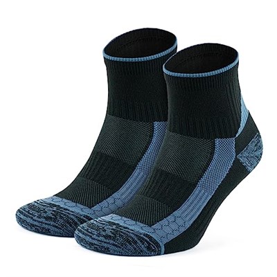 GoWith 2li Tabanaltı Havlulu Dikişsiz Unisex Atletik Fit Koşu Yürüyüş Egzersiz Aktivite Çorabı 3593