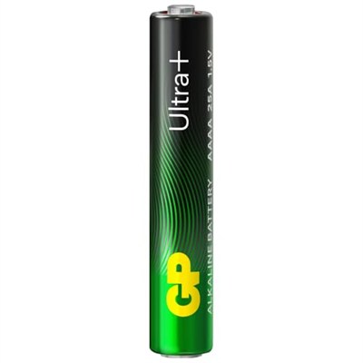GP Batteries 25A Ultra Plus Lr8D425/E96/AAAA Boy İncenin İncesi Pil, 1.5 Volt, 2li Kart