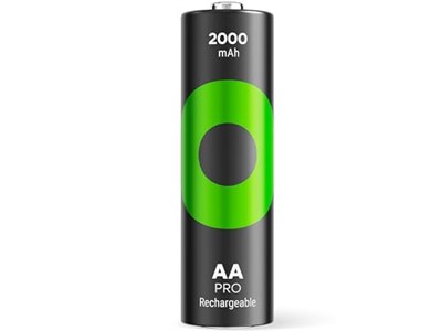 GP Batteries ReCyko Pro AA Kalem Ni-Mh Şarjlı Pil, 1.2 Volt, 6lı Kart