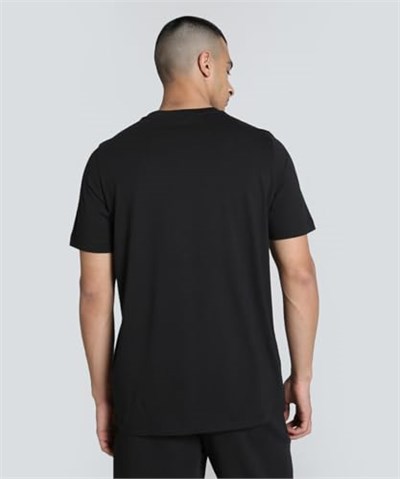Graphics Mountain Erkek Siyah Günlük Stil T-Shirt 68482801