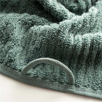 Green Black Anisa Yüz Havlusu Yeşil