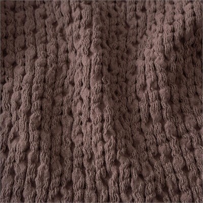 Green Black Lara Prestij Serisi Çift Kişilik Yatak Örtüsü Pike 220x240 Kahverengi, Oeko Tex Standard 100 Sertifikalı %100 Ege Pamuğu