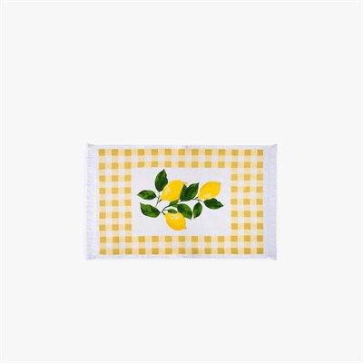 Green Black Limonara 3lü Mutfak Havlu Seti Baskılı 40x60