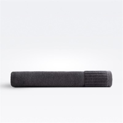Green Black Serena Banyo Havlusu %100 Pamuk Antrasit 80x150 Cm