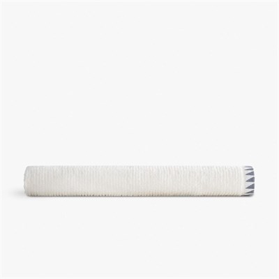 Green Black Tria Banyo Havlusu %100 Pamuk Jakarlı Krem-lacivert 80x150 Cm