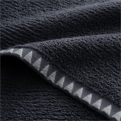 Green Black Tria Banyo Havlusu %100 Pamuk Jakarlı Lacivert 80x150 Cm