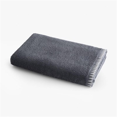 Green Black Tria Banyo Havlusu %100 Pamuk Jakarlı Lacivert 80x150 Cm