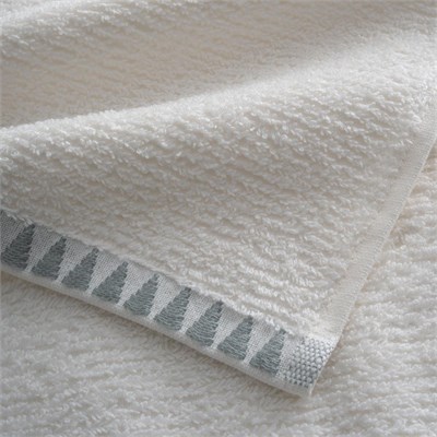Green Black Tria Yüz Havlusu %100 Pamuk Jakarlı Krem-mint 50x90 Cm
