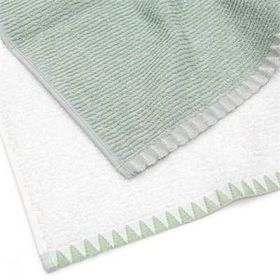 Green Black Vera 2li Mutfak Havlusu Krem-mint