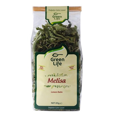 GREEN LIFE Melissa Bitki Çayı Poşet 20 Gr.