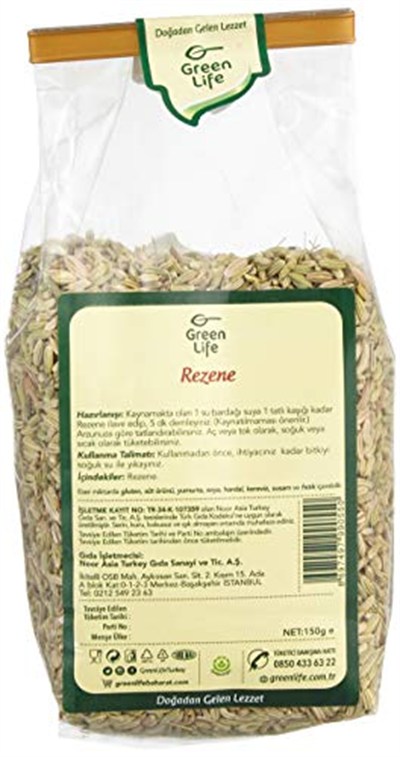 GREEN LIFE Rezene Bitki Çayı Poşet 150 Gr.