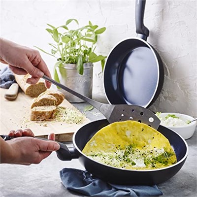 GreenPan Torino sağlıklı, yapışmaz kaplamalı seramik kızartma tavası, 24 cm, PAS içermez, indüksiyon, 160°Cye kadar fırına dayanıklı, bulaşık makinesinde yı - Seçenekler: Kızartma tavası, Sote Tavası