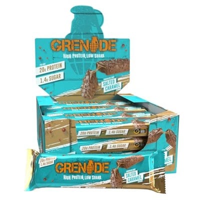 GRENADE Protein Bar 60 Gr x 12 Adet Salted Caramel