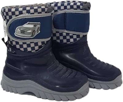 Gri Erkek Çocuk Gezer 12464 Bantlı Çizme Lacivert 30 30 EU