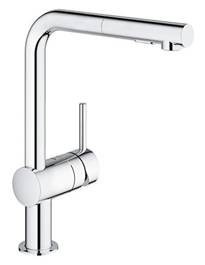 Grohe Eviye Bataryası Spiralli 2 Fonksiyonlu Minta Krom- 30274000