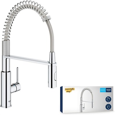 GROHE Get Eviye Bataryası |360˚ Dönüş Açısı | Krom | 30361000