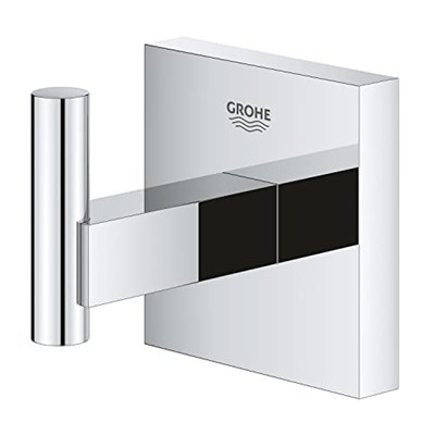 GROHE Start Cube QuickFix Bornoz Askısı | Duş/Banyo Aksesuarları | Krom | 40961000