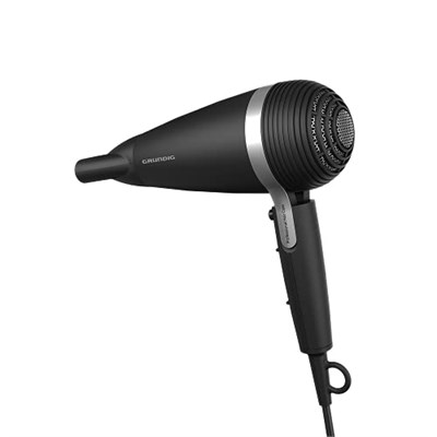 Grundig HD 7082 Saç Kurutma Makinesi, İyonik Fonksiyon, 3 Kademeli Sıcaklık Ayarı, Soğuk Üflemeli Fön Makinesi, 2300 Watt DC Motor, Siyah