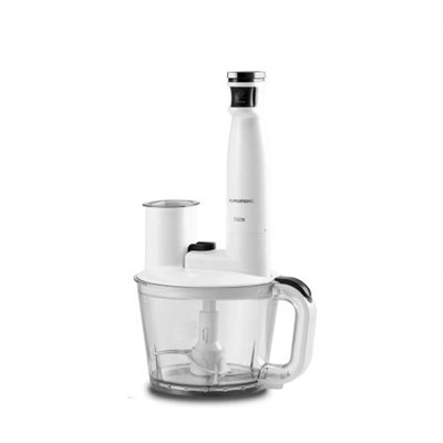 Grundig RHB K 4050 Çok Fonsiyonlu Rendeli Doğrayıcı Turbo Blender Seti, 4 Bıçaklı Paslanmaz Çelik Çırpıcı, 1500 W Motor, 1.7 Litre Hacim, Beyaz