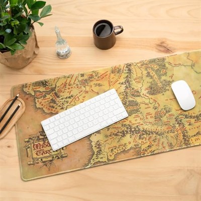 Grupo Erik Yüzüklerin Efendisi XXL Oyun Fare Altlığı - Kaymaz ve Su Geçirmez Büyük Mouse Pad - PC Aksesuarı Yazı Masası Altlığı