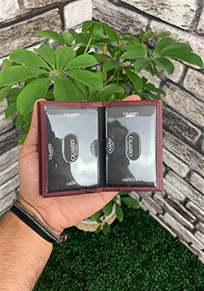 Guard Antik Bordo Hakiki Deri Kartlık Erkek/Kadın P1169