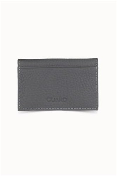 Guard Antrasit Hakiki Deri Kartlık Erkek/Kadın P1169