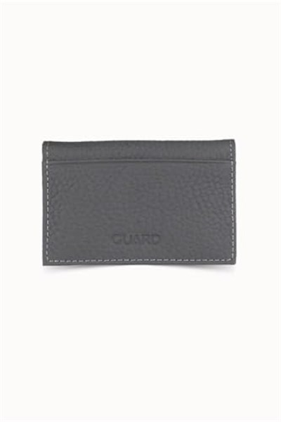 Guard Antrasit Hakiki Deri Kartlık Erkek/Kadın P1169