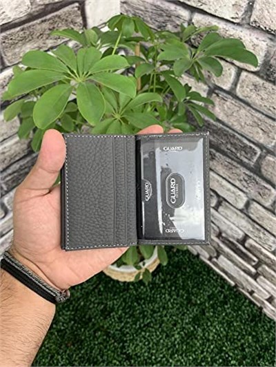 Guard Antrasit Hakiki Deri Kartlık Erkek/Kadın P1169