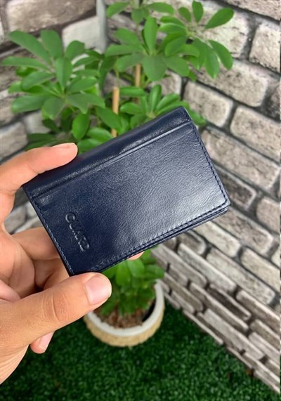 Guard Lacivert Nappa Hakii Deri Kartlık Erkek/Kadın P1169
