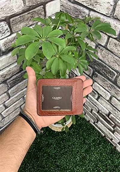Guard Mat Taba Hakiki Deri Kartlık Erkek P5188