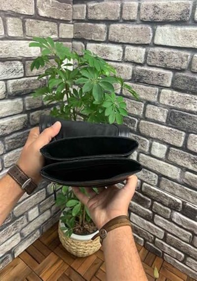 Guard Siyah Hakiki Deri Omuz Askılı Çanta Erkek/Kadın P1755
