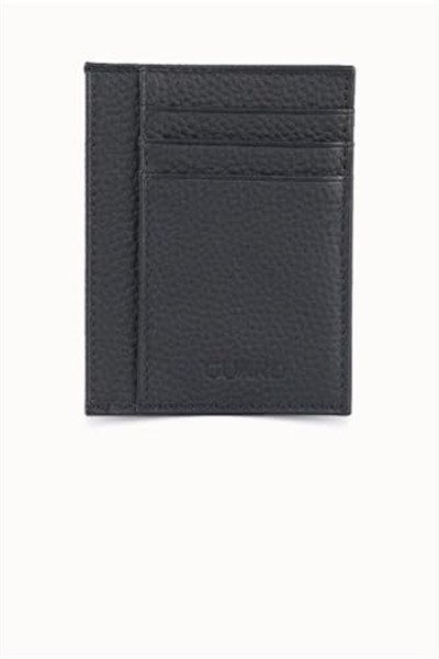 Guard Smart Mat Siyah Hakiki Deri Kartlık Erkek/Kadın P1092