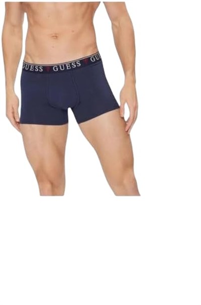 GUESS Erkek Retro Şort Seti, D780 - Gone Wild Blue, XL-XXL
