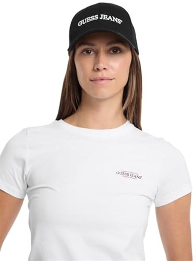 Guess Jeans Unisex Logolu Beyzbol Şapkası, 42 cm, TYCC6168EEFECA7200, Siyah, Unisex Yetişkin