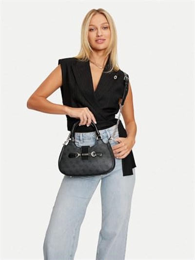 GUESS Nolana Girlfriend Satchel Coal Logo, Coal logosu