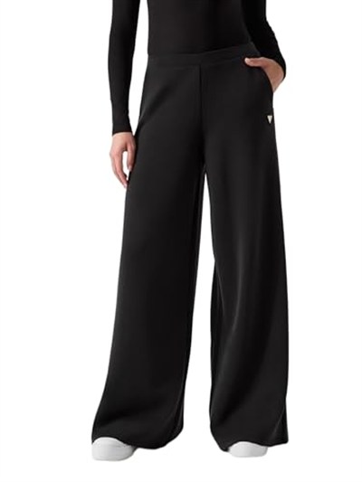 Guess Olympe Regular Fit Normal Bel Bol Paça Pantolon V4YB07KCAY2 Bayan PANTOLON V4YB07 KCAY2 JBLK