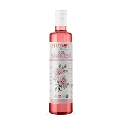 Gül Sirkesi Doğal Fermantasyon 500ml HUDOT ORGANİK