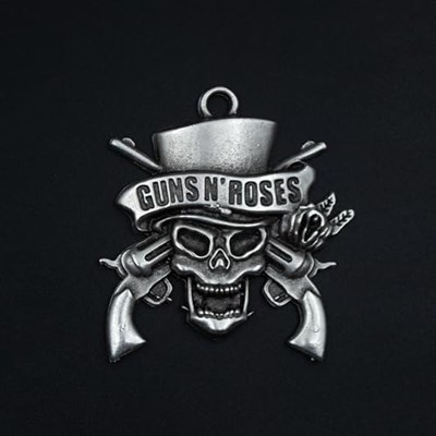 Gunsn Roses Örme Zincir Kolye - Gümüş Kaplama - Erkek Kadın Kolye - No:1543
