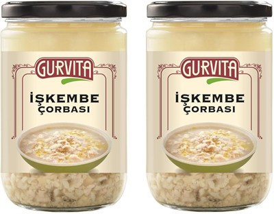 Gurvita Jöle Kıvamında İşkembe Çorbası 660 Ml 2li