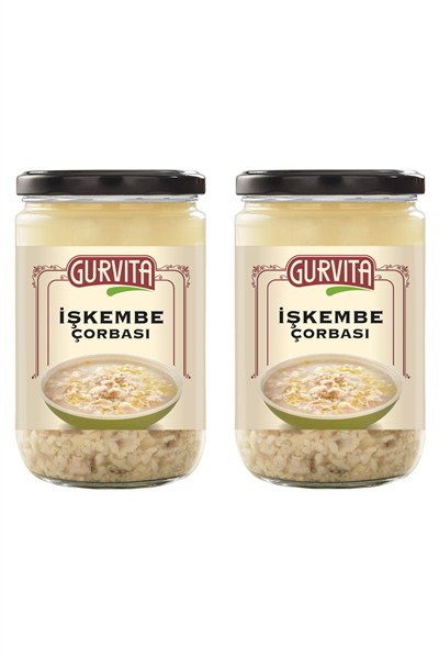 Gurvita Jöle Kıvamında İşkembe Çorbası 660 Ml 2li