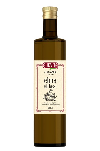 Gurvita Organik Elma Sirkesi 500 ml