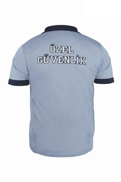 GÜVENLİK T-SHIRT YAZLIK (YENİ TİP) MAVİ XXS-1
