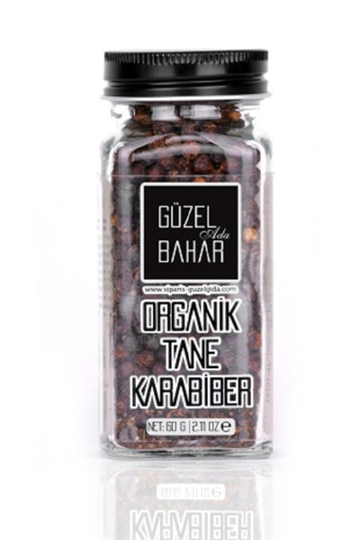 Güzel Ada Bahar Organik Tane Karabiber 60 g