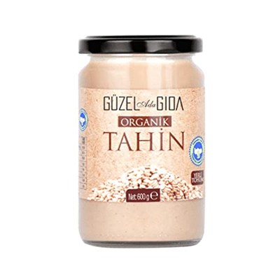 Güzel Ada Gıda Tahin Organik Glutensiz Yerli Susam 600 Gr