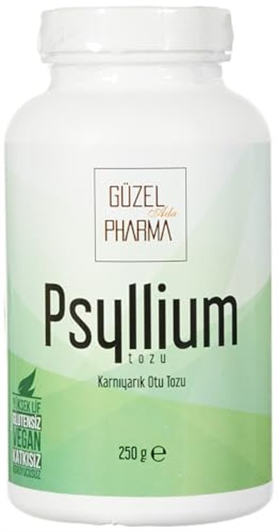 Güzel Gıda Organik Karnıyarık Otu Tozu Psyllium 250 Gr