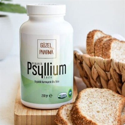 Güzel Gıda Organik Karnıyarık Otu Tozu Psyllium 250 Gr