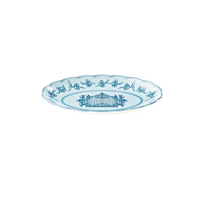 Guzzini Josephine Servis Tabağı Small 36x27 cm Mavi